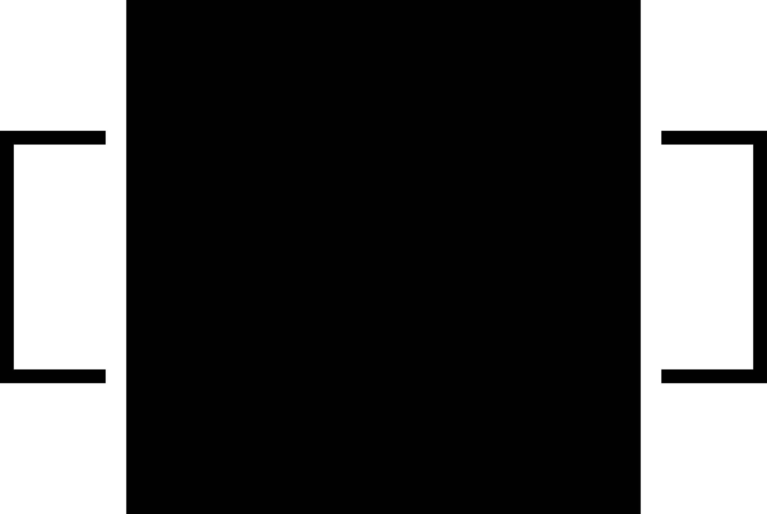 Front Black Square Shape With Rectangles At Both Sides Line Art Svg Vector Free Vectors